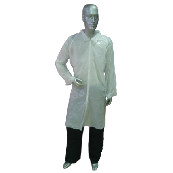 Cotona De Polietileno Desechable Con Broche