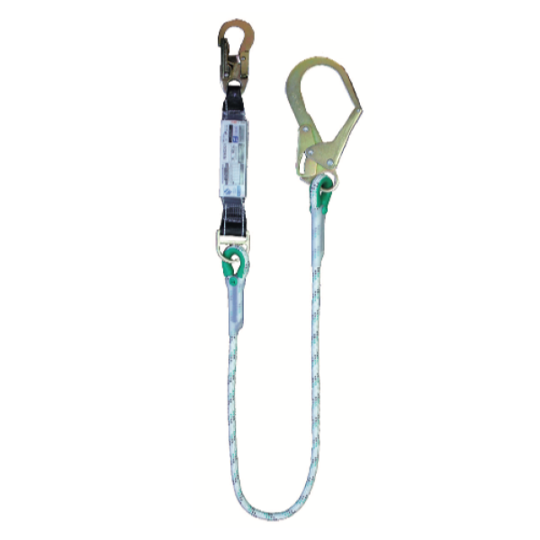 Absorbedor Con Cuerda 1.80mts. Mosquetón Esc
