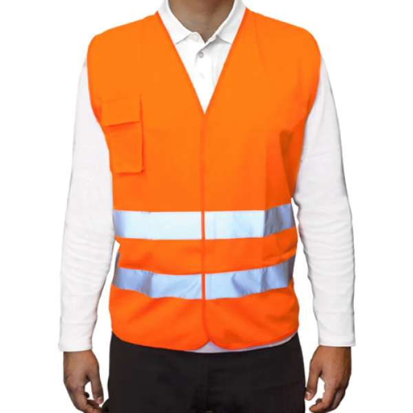 Chaleco Reflectivo 2 Cintas Certificado Rfx