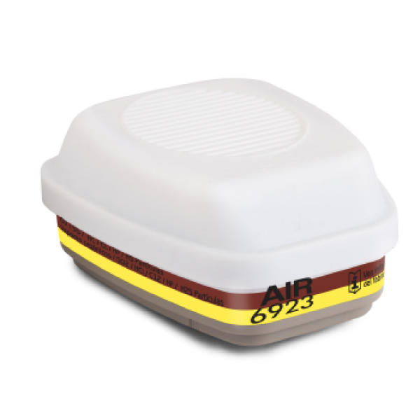 Filtros Vapores OrgÁnicos, Gases Ácidos Y PartÍculas A1e1 P3 R Air 6923